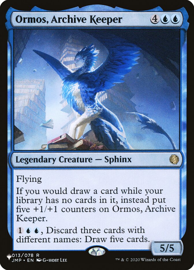 Ormos, Archive Keeper [The List] | Gam3 Escape