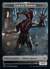 Horror // Eldrazi Horror Double-Sided Token [Commander Legends: Battle for Baldur's Gate Tokens] | Gam3 Escape