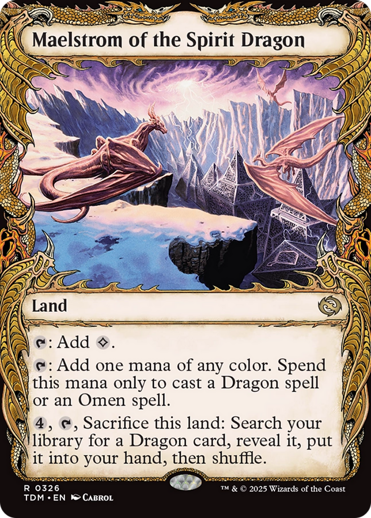 Maelstrom of the Spirit Dragon (Showcase) [Tarkir: Dragonstorm] | Gam3 Escape