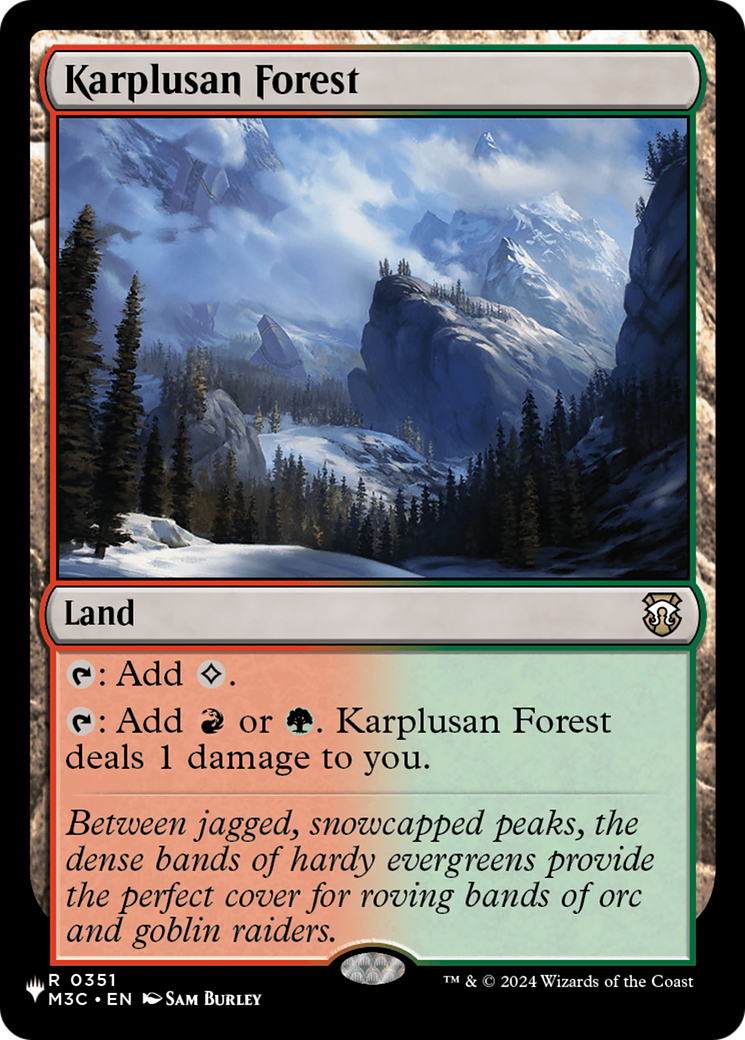 Karplusan Forest (M3C) [The List] | Gam3 Escape