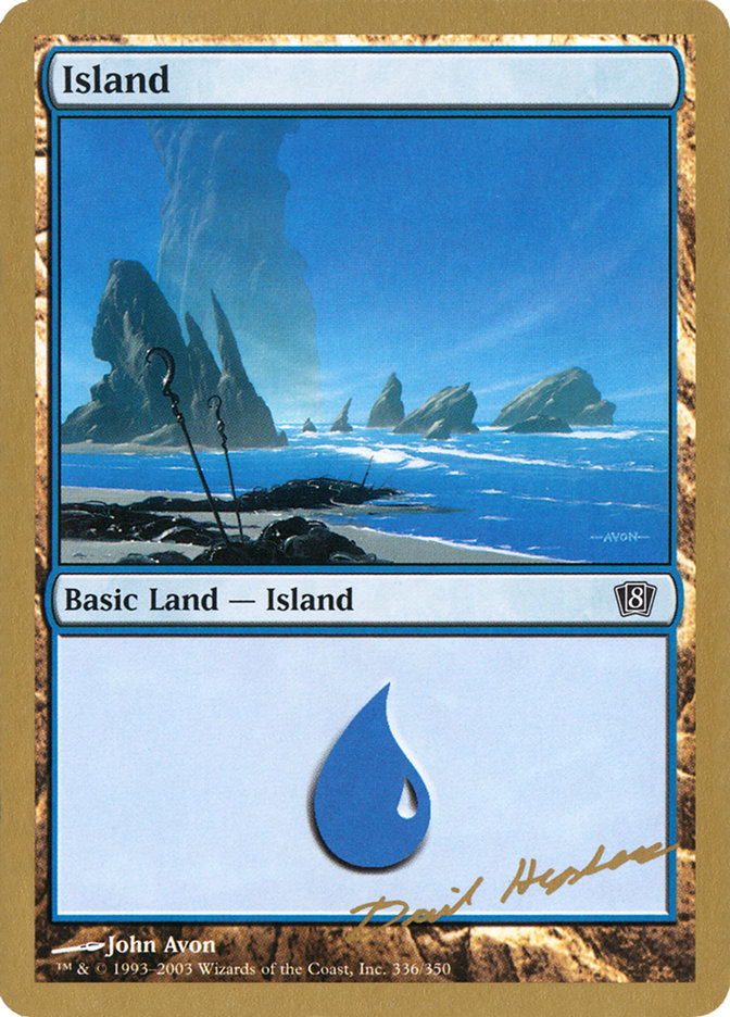 Island (dh336) (Dave Humpherys) [World Championship Decks 2003] | Gam3 Escape