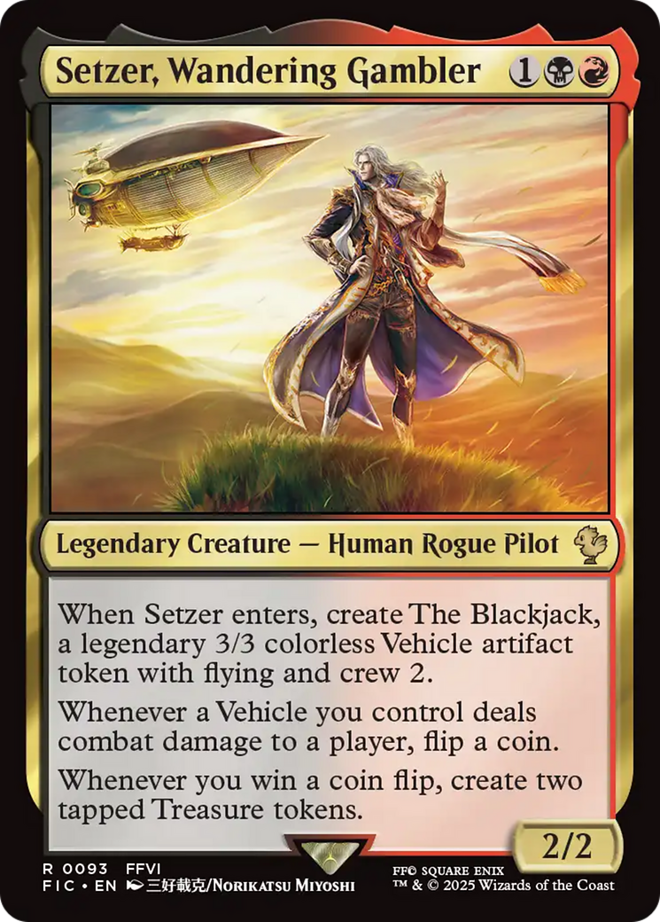 Setzer, Wandering Gambler [FINAL FANTASY Commander] | Gam3 Escape