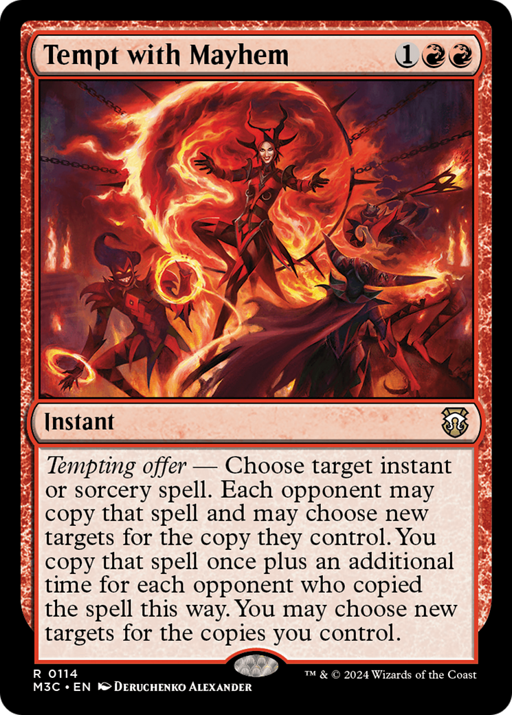 Tempt with Mayhem [Modern Horizons 3 Commander] | Gam3 Escape