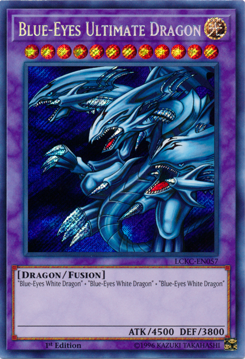 Blue-Eyes Ultimate Dragon [LCKC-EN057] Secret Rare | Gam3 Escape