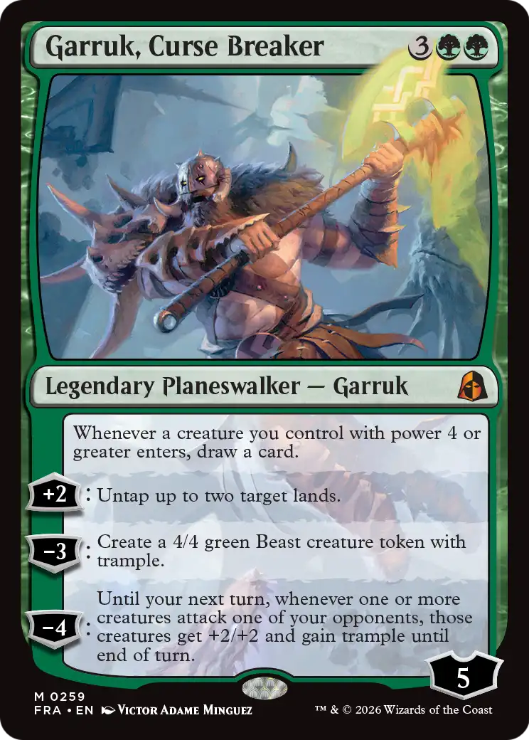 Garruk, Curse Breaker [Reality Fracture] | Gam3 Escape