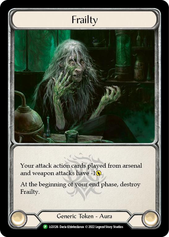 Bloodrot Pox // Frailty [LGS125 // LGS126] (Promo)  Cold Foil | Gam3 Escape