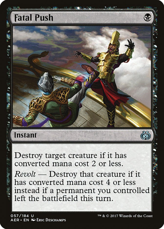Fatal Push [Aether Revolt] | Gam3 Escape