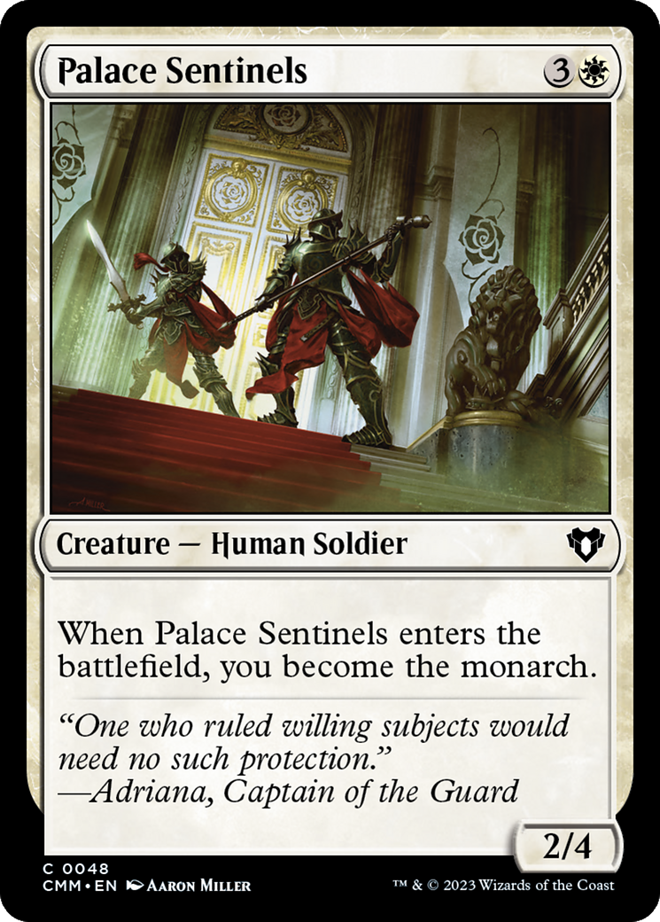 Palace Sentinels [Commander Masters] | Gam3 Escape