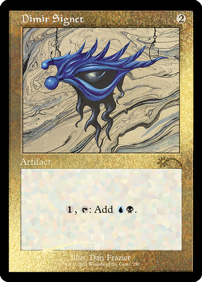 Dimir Signet (Retro) (Foil Etched) [Secret Lair Drop Series] | Gam3 Escape