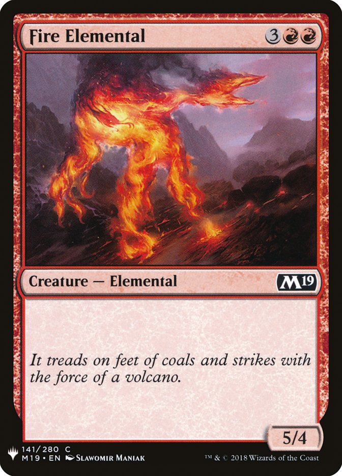 Fire Elemental [Mystery Booster] | Gam3 Escape