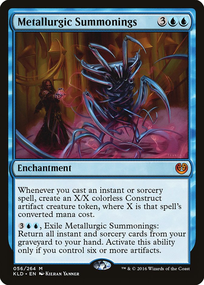 Metallurgic Summonings [Kaladesh] | Gam3 Escape