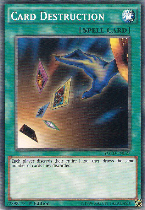 Card Destruction [YGLD-ENB27] Common | Gam3 Escape