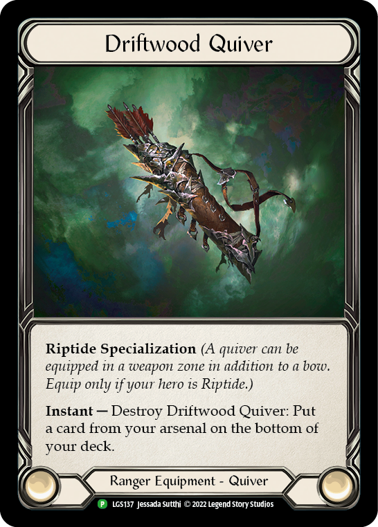 Driftwood Quiver [LGS137] (Promo)  Cold Foil | Gam3 Escape