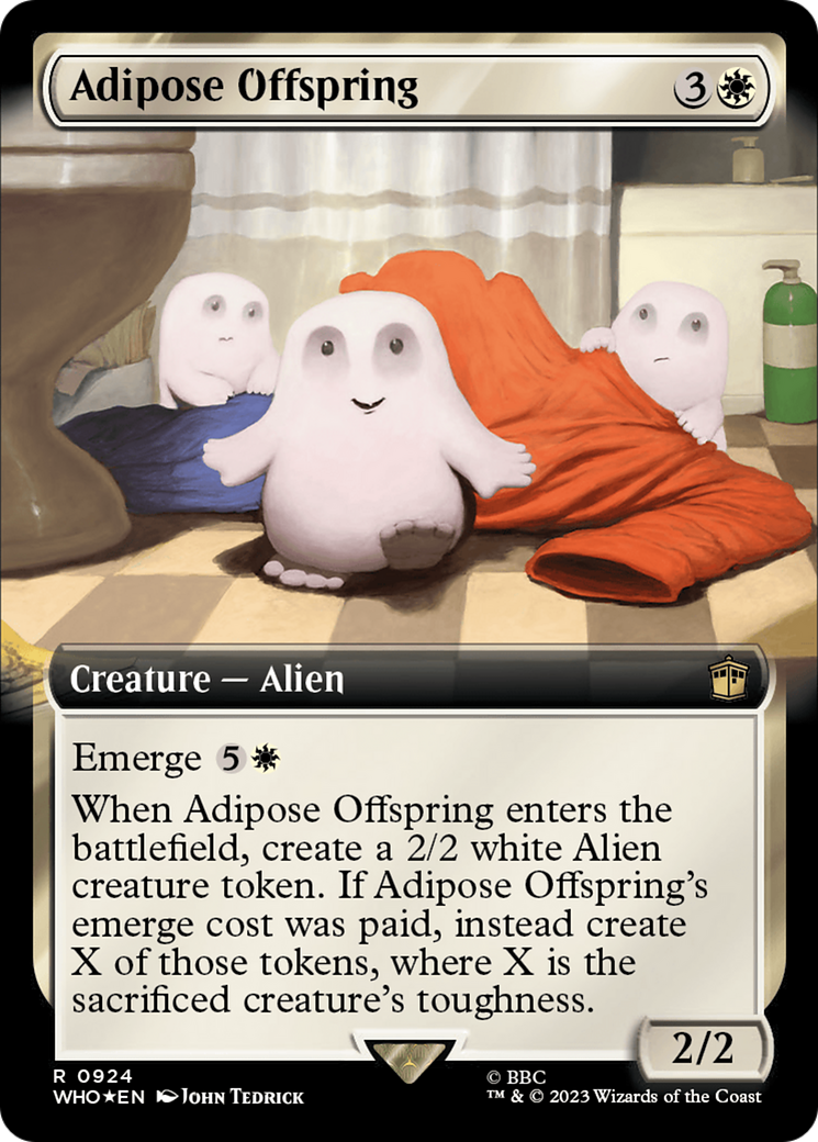 Adipose Offspring (Extended Art) (Surge Foil) [Doctor Who] | Gam3 Escape