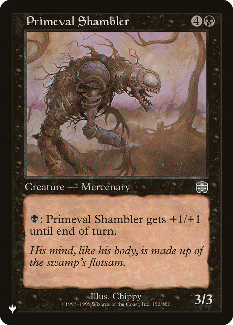 Primeval Shambler [The List Reprints] | Gam3 Escape