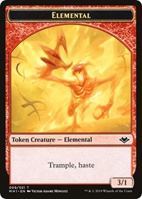 Elemental (009) // Spirit Double-Sided Token [Modern Horizons Tokens] | Gam3 Escape