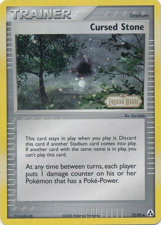 Cursed Stone (72/92) (Stamped) [EX: Legend Maker] | Gam3 Escape