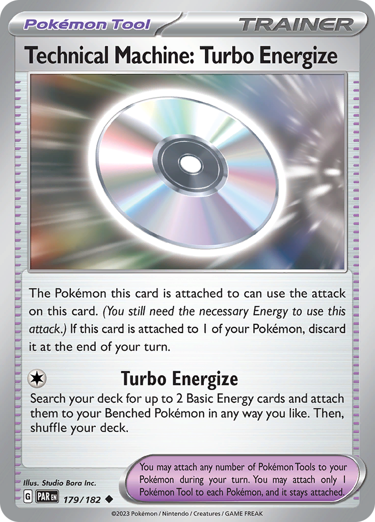 Technical Machine: Turbo Energize (179/182) [Scarlet & Violet: Paradox Rift] | Gam3 Escape
