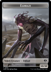 Eldrazi // Knight Double-Sided Token [Commander Masters Tokens] | Gam3 Escape