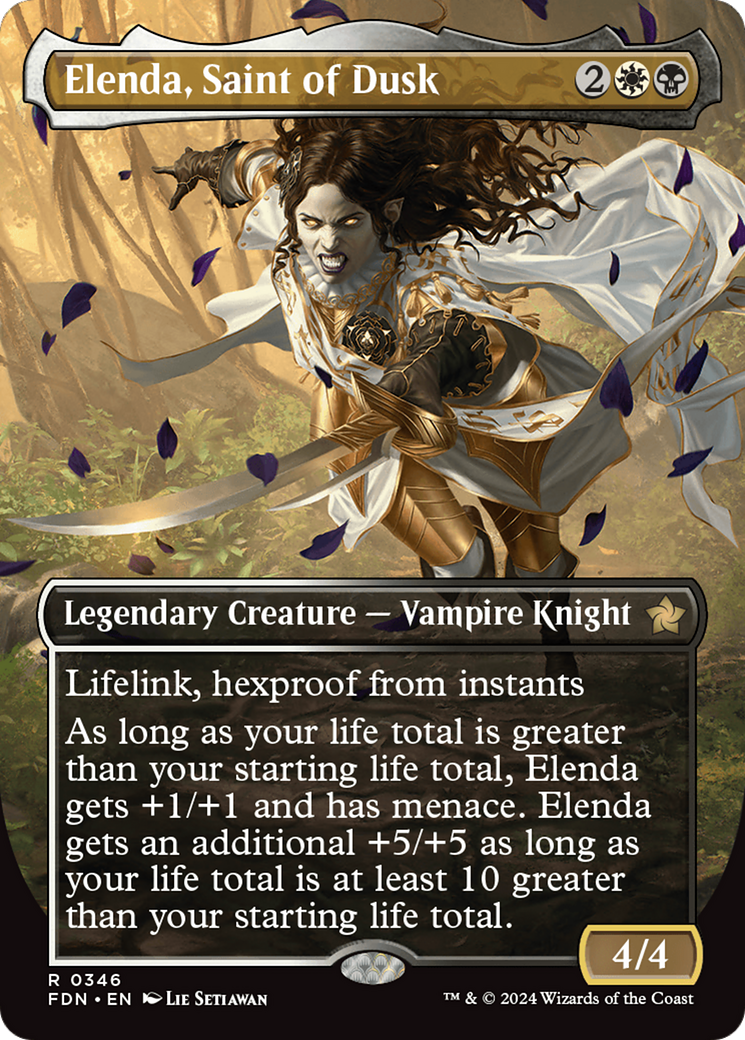 Elenda, Saint of Dusk (Borderless) [Foundations] | Gam3 Escape