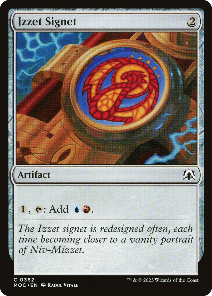 Izzet Signet [March of the Machine Commander] | Gam3 Escape