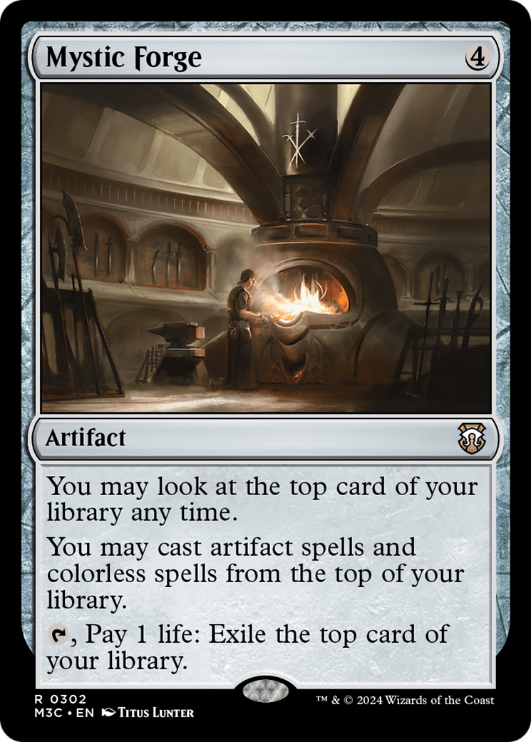 Mystic Forge (Ripple Foil) [Modern Horizons 3 Commander] | Gam3 Escape