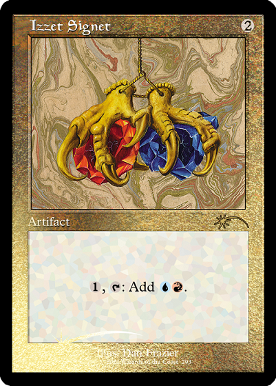 Izzet Signet (Retro) (Foil Etched) [Secret Lair Drop Series] | Gam3 Escape