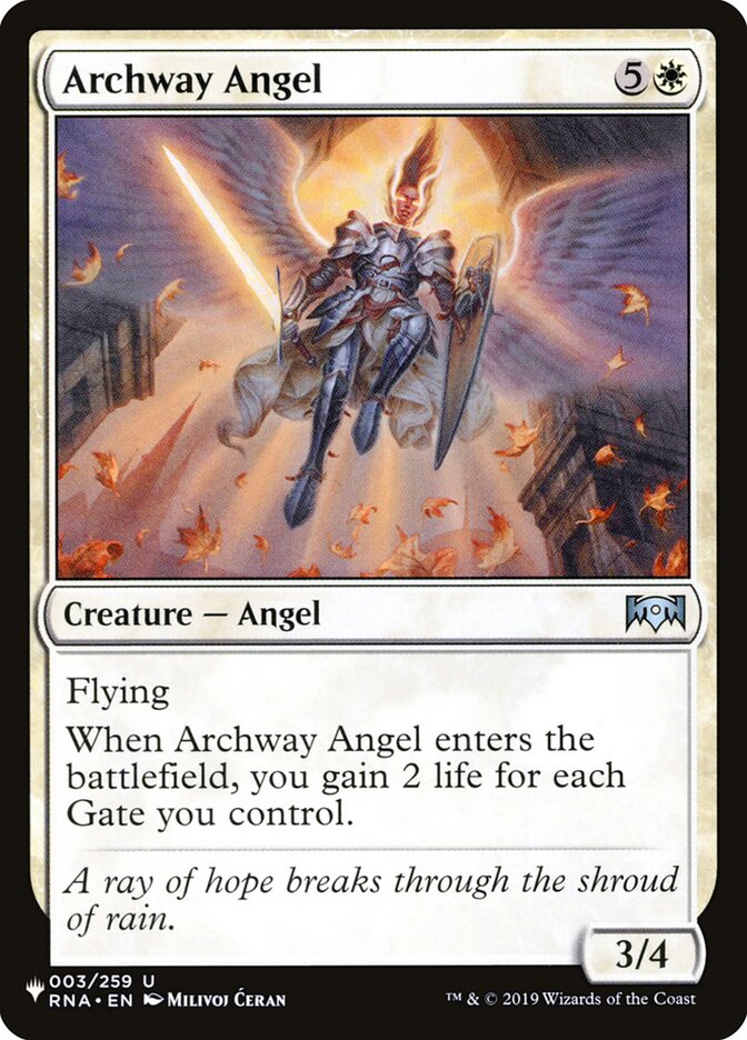 Archway Angel [The List] | Gam3 Escape