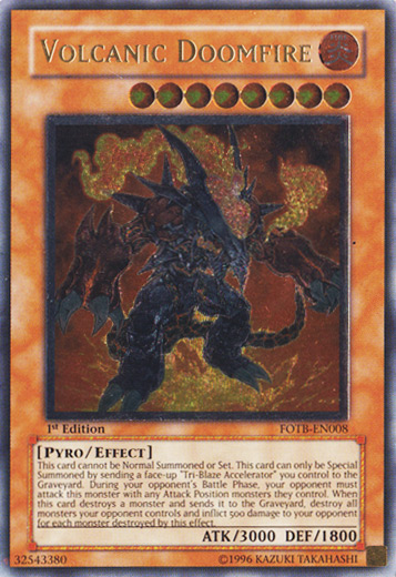Volcanic Doomfire [FOTB-EN008] Ultimate Rare | Gam3 Escape