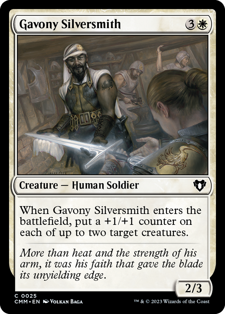 Gavony Silversmith [Commander Masters] | Gam3 Escape