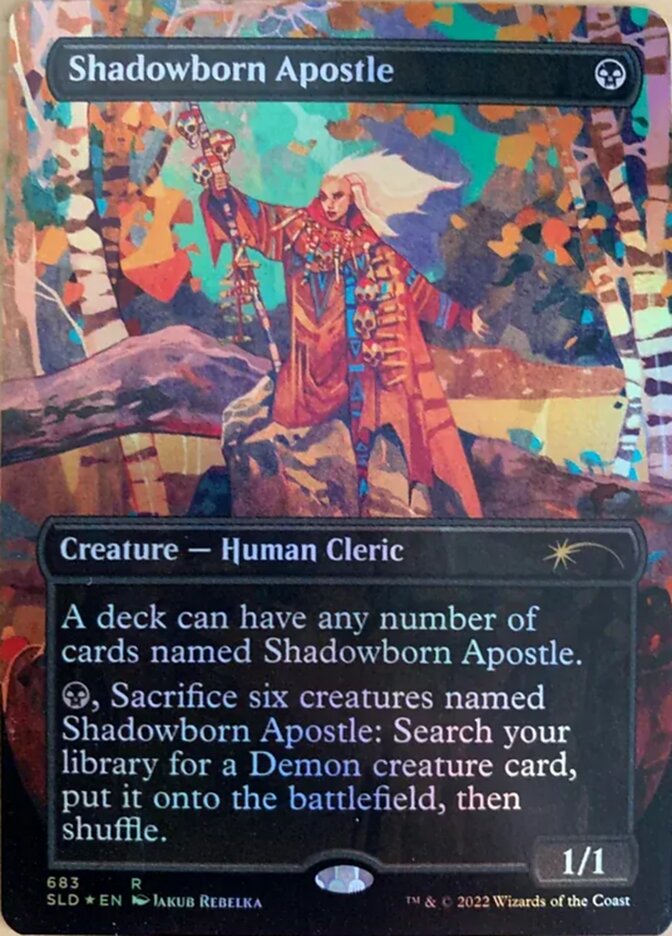 Shadowborn Apostle (Borderless) (683) [Secret Lair Drop Promos] | Gam3 Escape