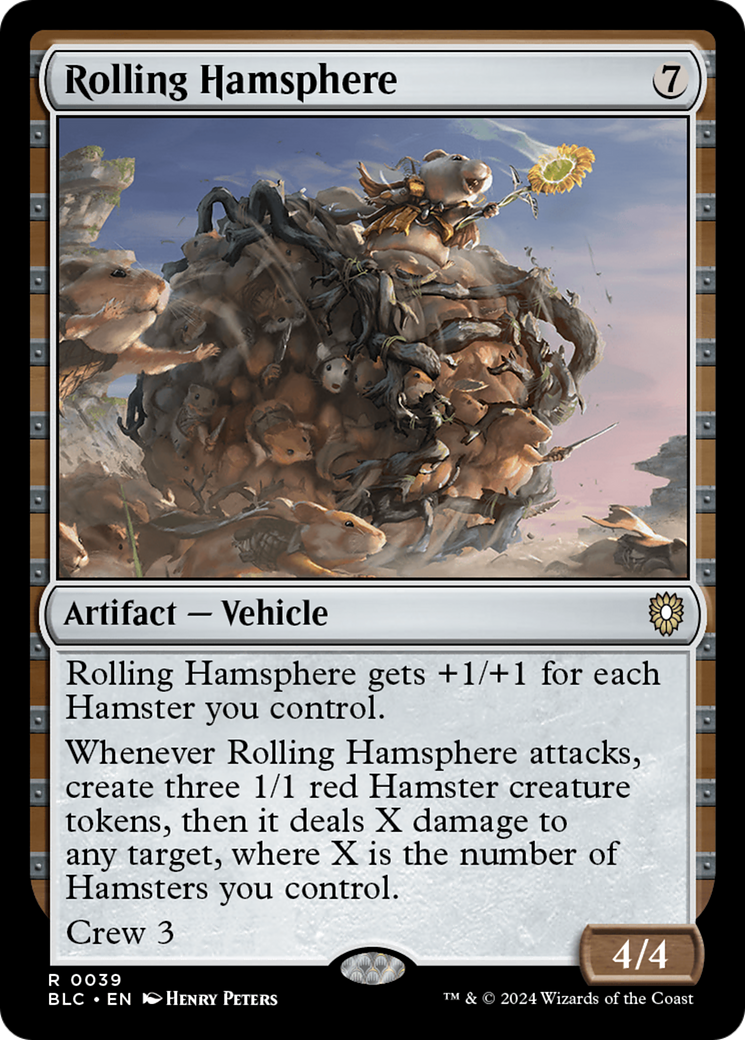 Rolling Hamsphere [Bloomburrow Commander] | Gam3 Escape