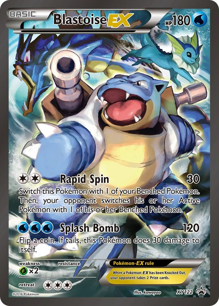 Blastoise EX (XY122) (Jumbo Card) [XY: Black Star Promos] | Gam3 Escape