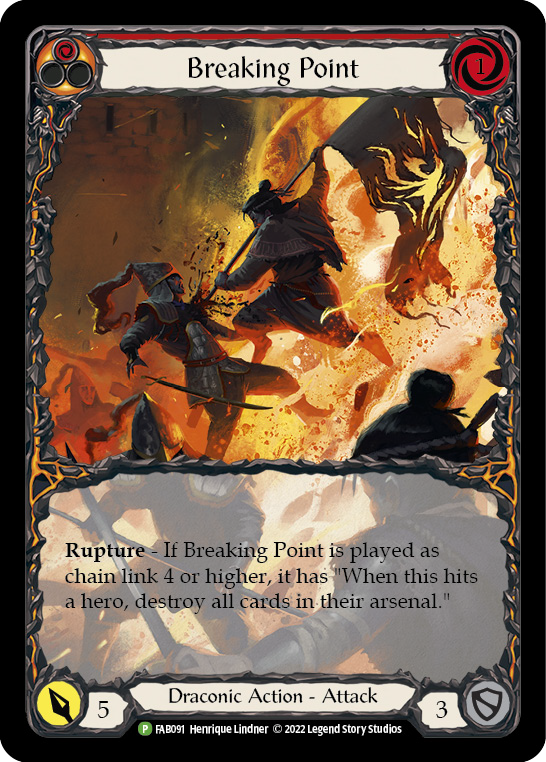 Breaking Point (Extended Art) [FAB091] (Promo)  Rainbow Foil | Gam3 Escape