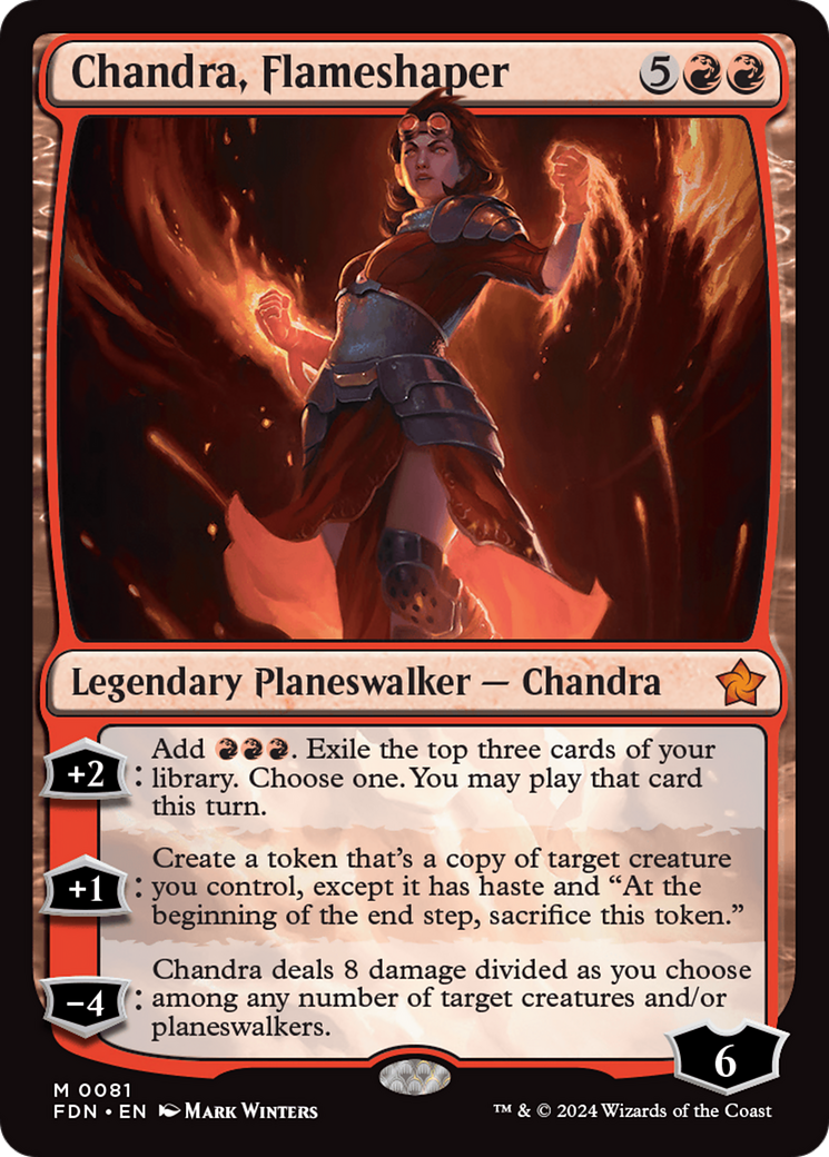 Chandra, Flameshaper [Foundations] | Gam3 Escape