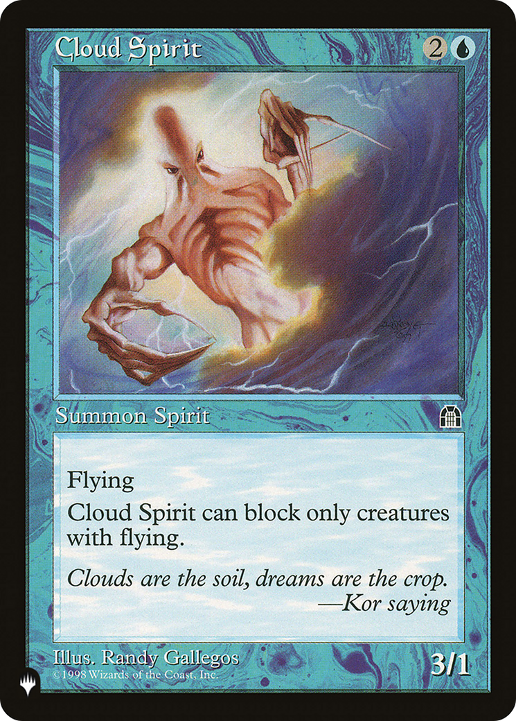 Cloud Spirit [The List Reprints] | Gam3 Escape