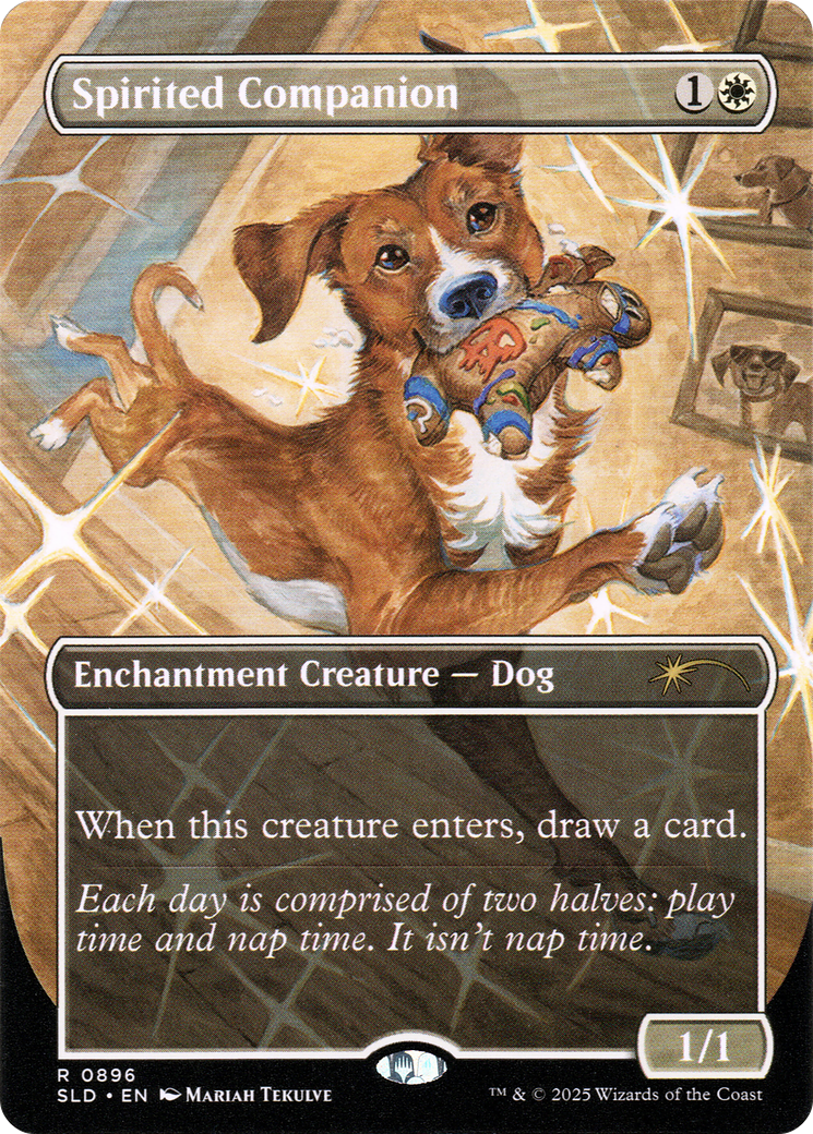 Spirited Companion (0896) (Rainbow Foil) [Secret Lair Drop Series] | Gam3 Escape