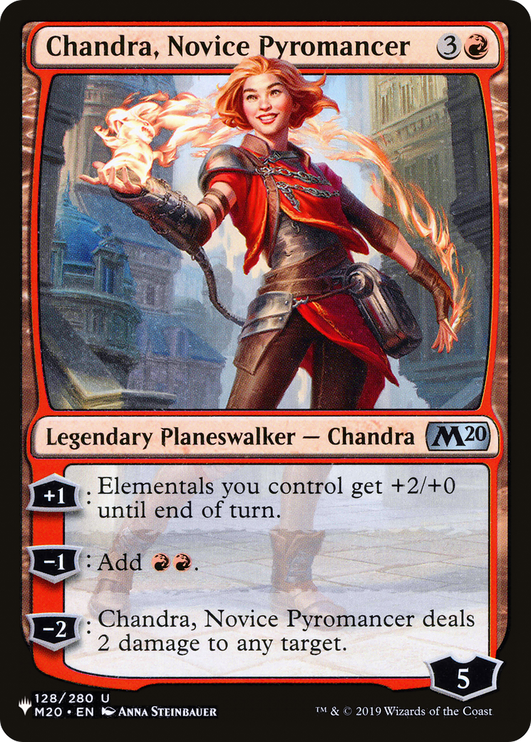 Chandra, Novice Pyromancer [The List Reprints] | Gam3 Escape