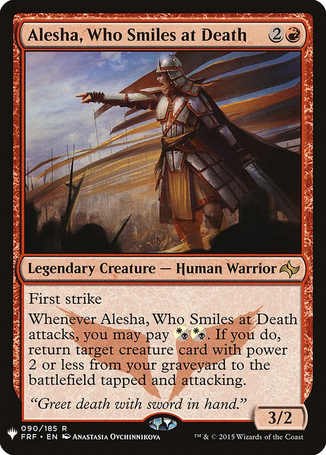 Alesha, Who Smiles at Death [Mystery Booster] | Gam3 Escape
