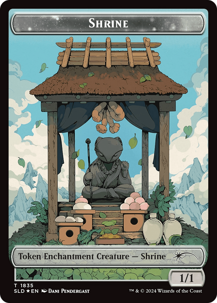 Shrine Token (Rainbow Foil) [Secret Lair: From Cute to Brute Tokens] | Gam3 Escape