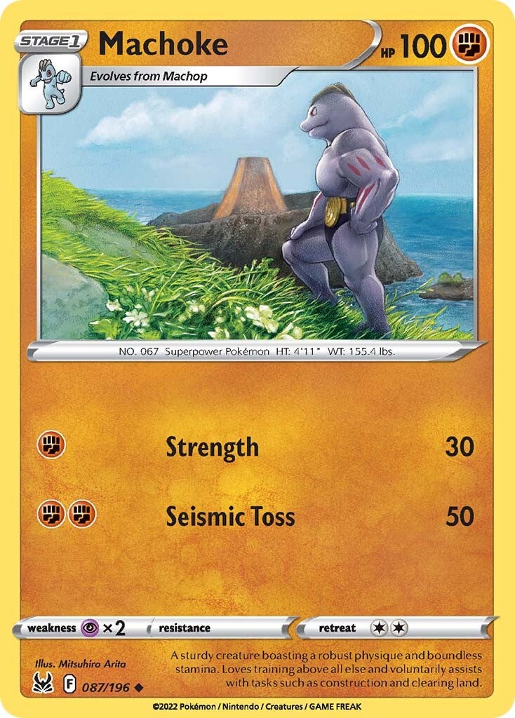 Machoke (087/196) [Sword & Shield: Lost Origin] | Gam3 Escape
