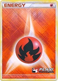 Fire Energy (2010 Play Pokemon Promo) [League & Championship Cards] | Gam3 Escape