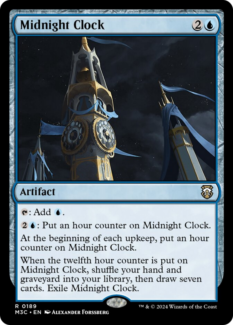 Midnight Clock [Modern Horizons 3 Commander] | Gam3 Escape