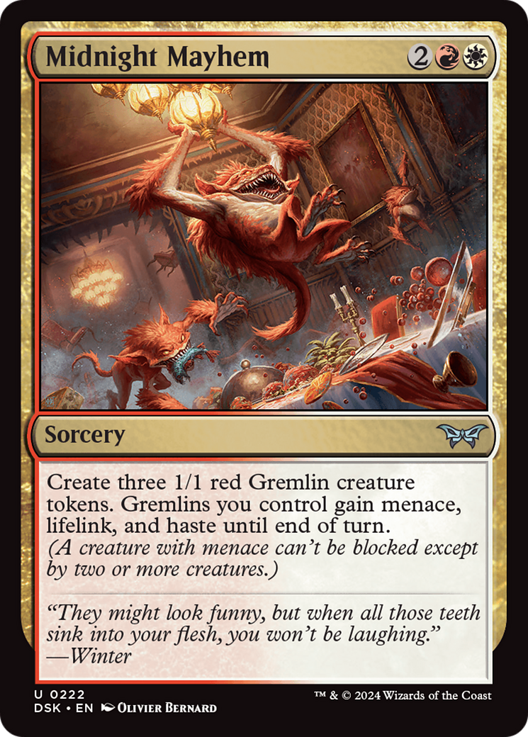 Midnight Mayhem [Duskmourn: House of Horror] | Gam3 Escape