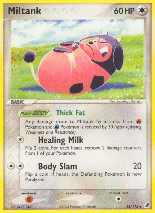 Miltank (42/115) [EX: Unseen Forces] | Gam3 Escape