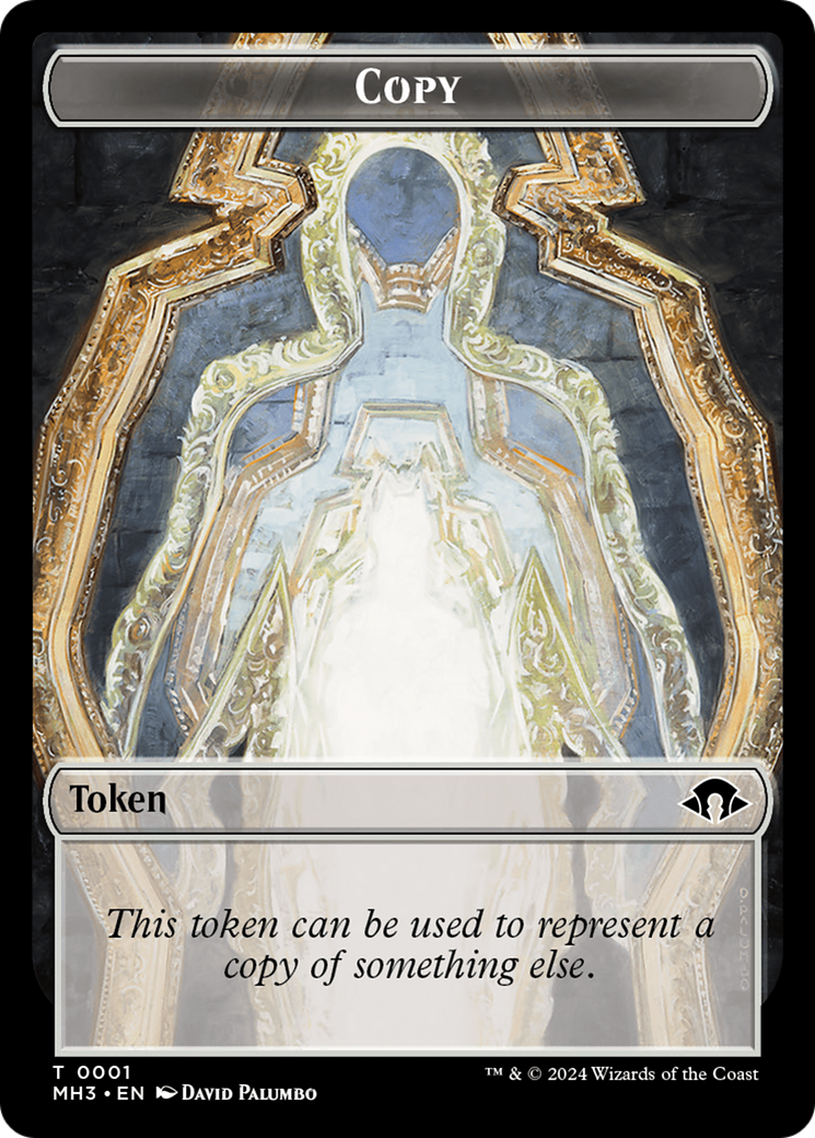 Thopter (Ripple Foil) // Copy Double-Sided Token [Modern Horizons 3 Commander Tokens] | Gam3 Escape