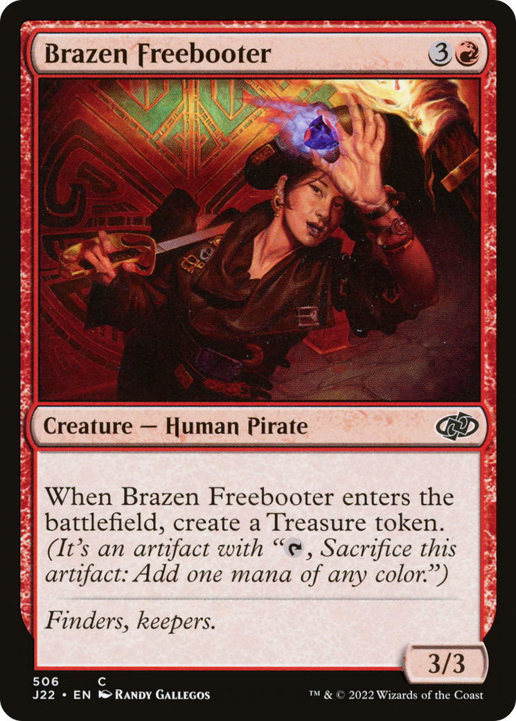 Brazen Freebooter [Jumpstart 2022] | Gam3 Escape