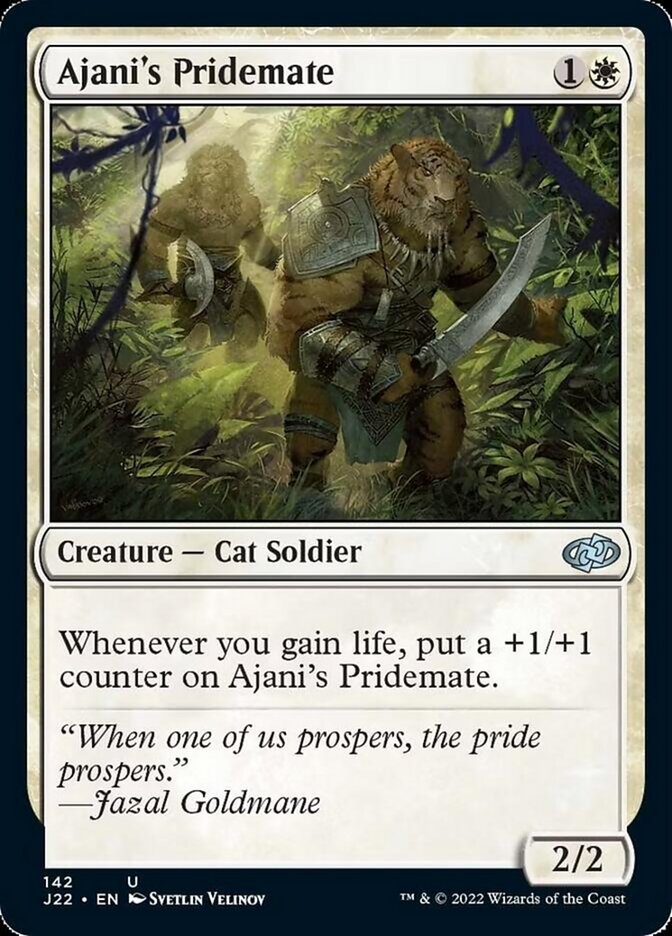 Ajani's Pridemate [Jumpstart 2022] | Gam3 Escape