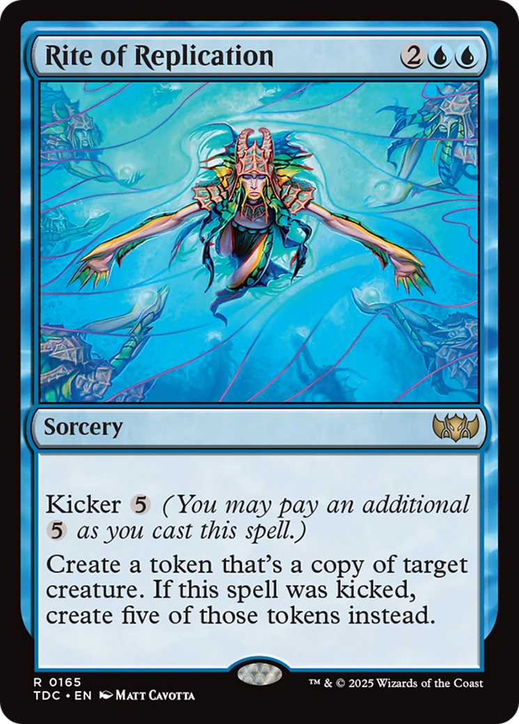 Rite of Replication [Tarkir: Dragonstorm Commander] | Gam3 Escape