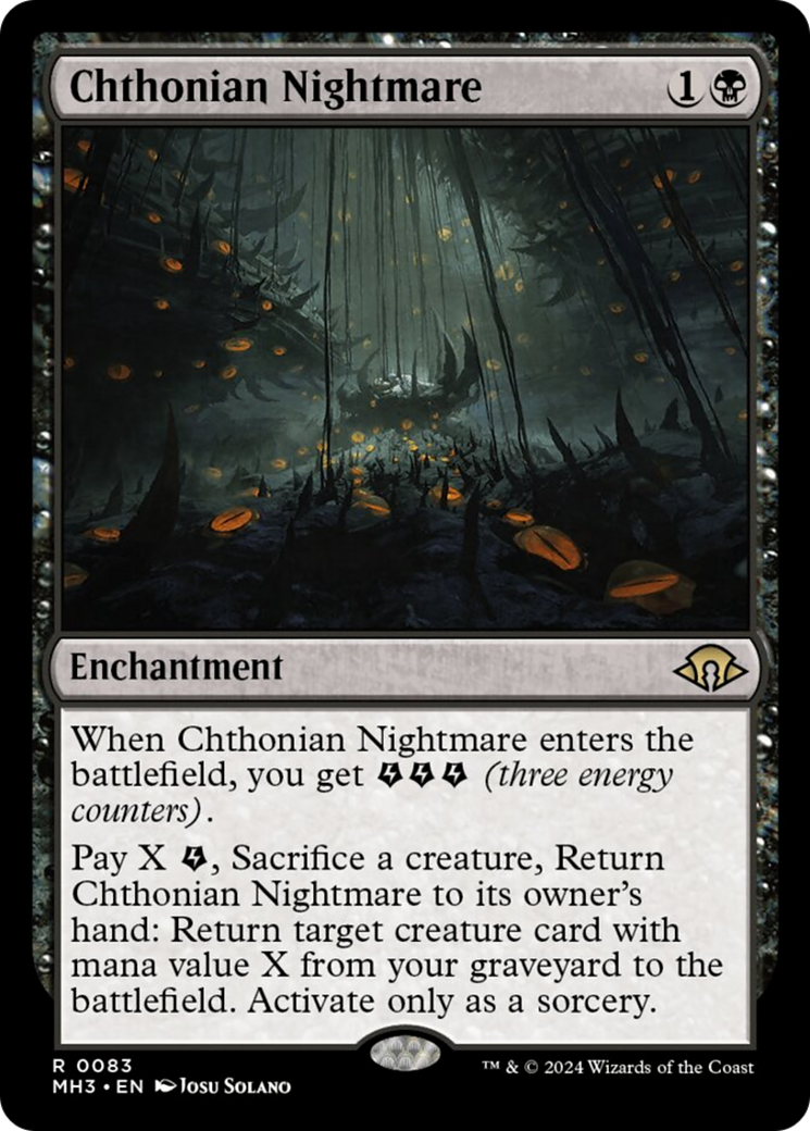 Chthonian Nightmare [Modern Horizons 3] | Gam3 Escape